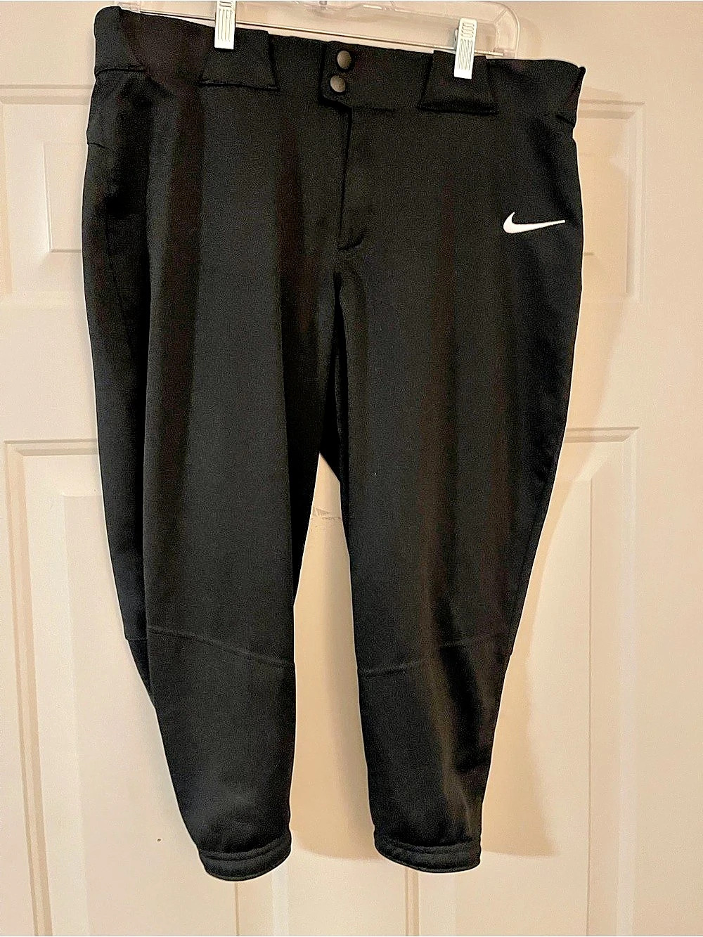 Nike Team Engineered Softball Pants Girls Large Black